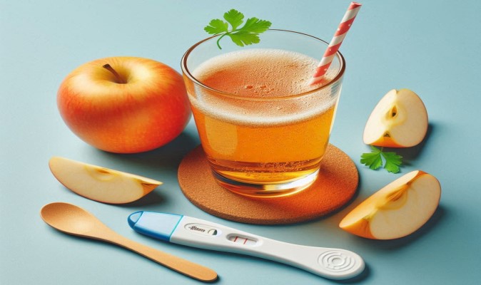 Does dipping a pregnancy test in apple juice make it positive