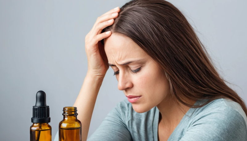 Essential oils for migraine relief