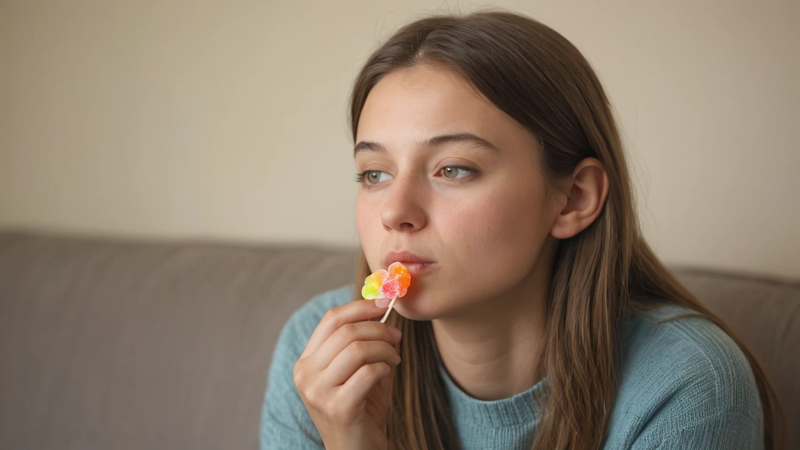 Does sour candy help with anxiety