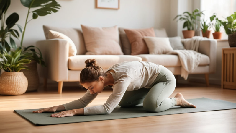 Managing fibromyalgia pain with gentle yoga