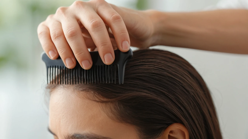 Scalp Massage Comb: Ultimate Healthy Hair Secret 1 Scalp massage comb