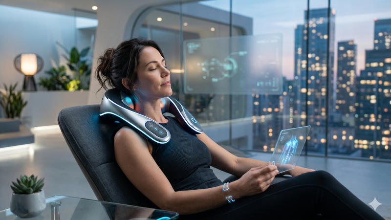 Neck Shoulder Massagers For Remote Workers’ Relief 1 Neck shoulder massagers